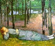 Emile Bernard Madeleine in the Bois d'Amour oil painting